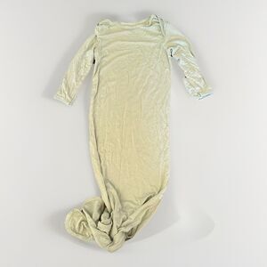 Wallaby Kids Size 3-6 Months Gown Baby One Piece Green Bamboo